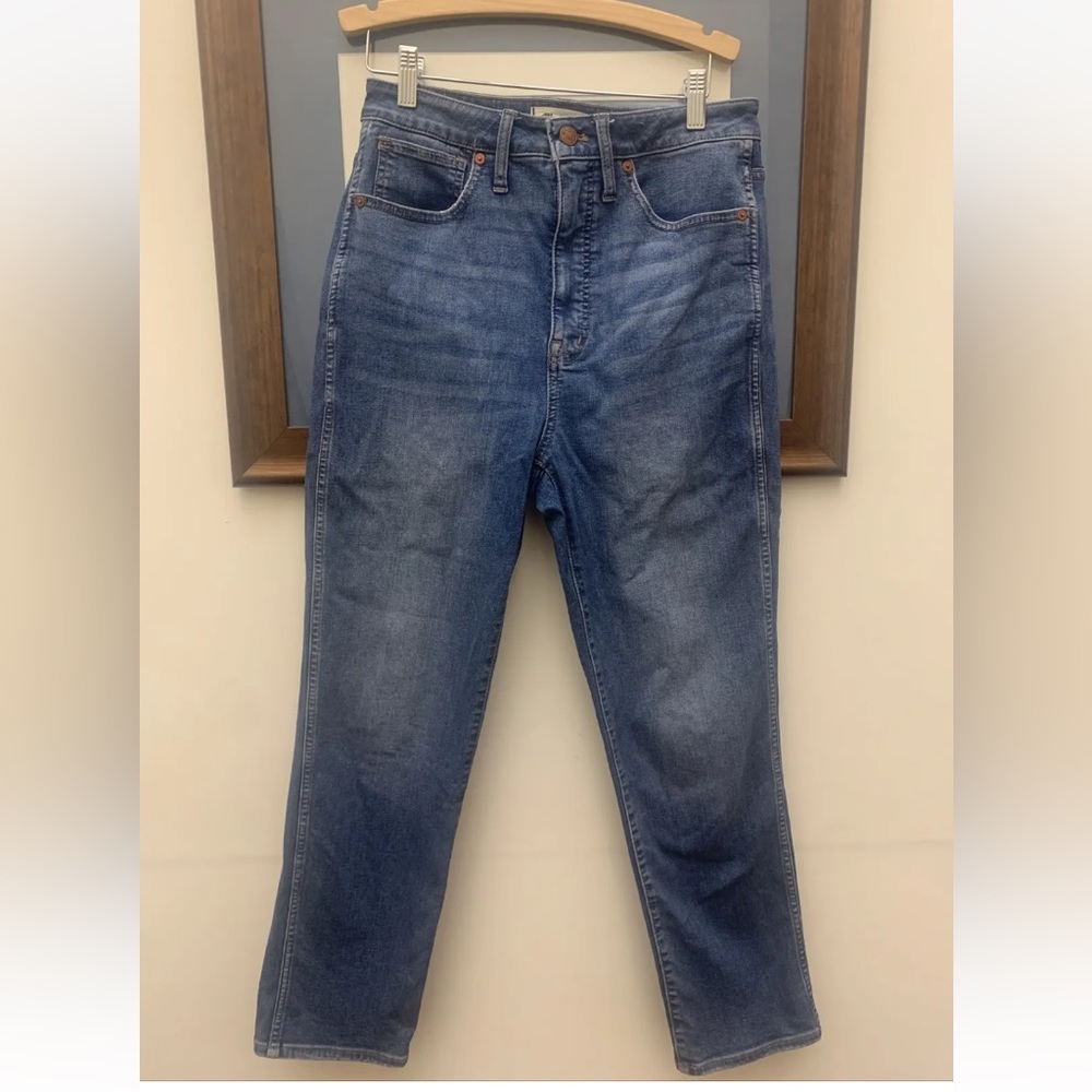 Madewell Curvy Stovepipe Jeans 28